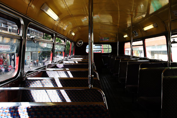 London, bus after 7.7.2005