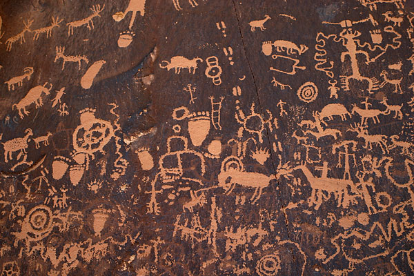 Newspaper Rock, State Historic Park Utah