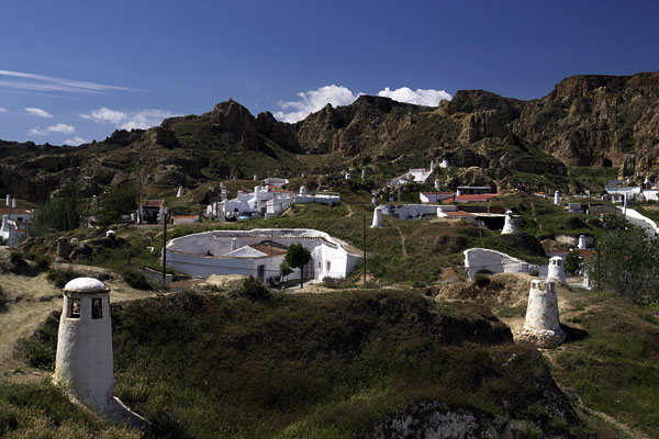 Höhlenwohnungen von Guadix | Canon 10D, EF 17-40 4.0, 27mm, f 8.0, 1/90s, ISO 100